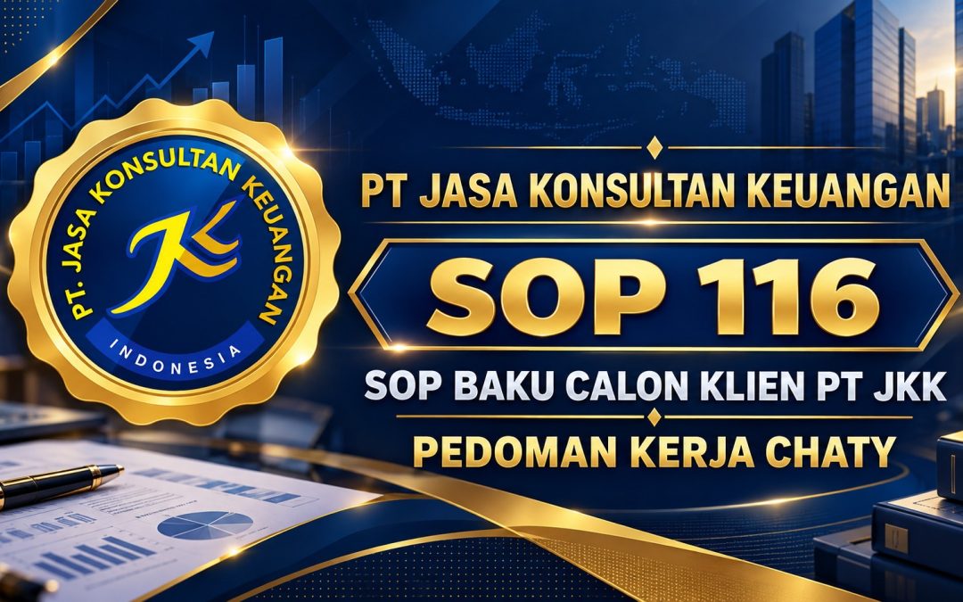 PT JASA KONSULTAN KEUANGAN SOP 116 SOP BAKU CALON KLIEN PT JKK PEDOMAN KERJA CHATY