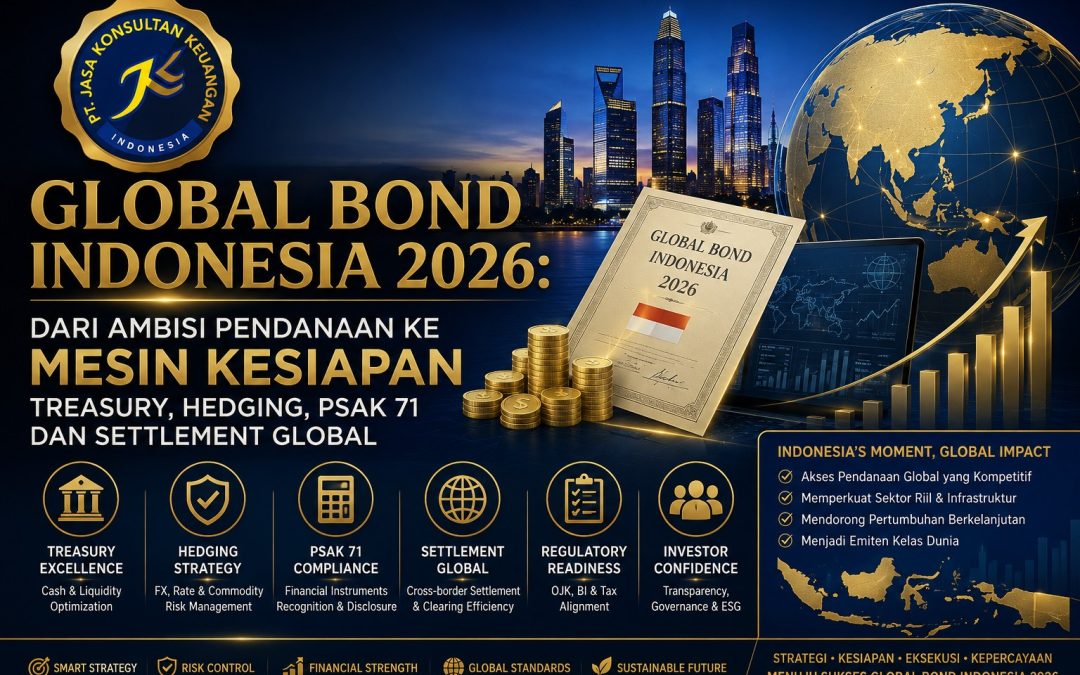 Global Bond Indonesia 2026  Dari Ambisi Pendanaan ke Mesin Kesiapan  Tresury, Hedging, PSAK 71 & Settlement Global 