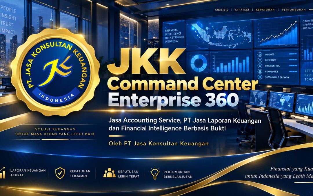 JKK Command Center Enterprise 360 Jasa Accounting Service, PT Jasa Laporan Keuangan dan Financial Intelligence Berbasis Bukti Oleh PT Jasa Konsultan Keuangan