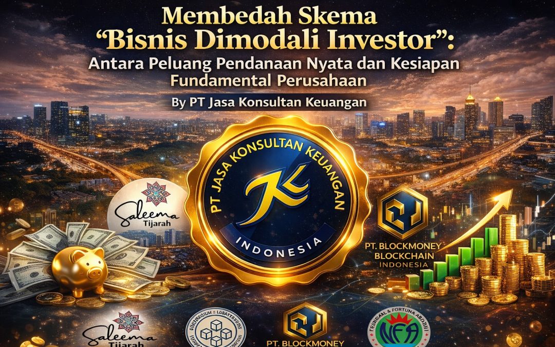 MEMBEDAH SKEMA “BISNIS DIMODALI INVESTOR”: ANTARA PELUANG PENDANAAN NYATA DAN KESIAPAN FUNDAMENTAL PERUSAHAAN BY PT JASA KONSULTAN KEUANGAN