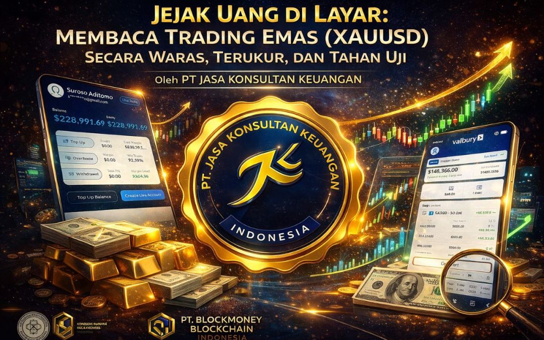 JEJAK UANG DI LAYAR MEMBACA TRADING EMAS (XAUUSD) SECARA WARAS, TERUKUR, DAN TAHAN UJI OLEH PT JASA KONSULTAN KEUANGAN
