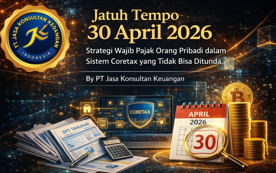 JATUH TEMPO 30 APRIL 2026: STRATEGI WAJIB PAJAK ORANG PRIBADI DALAM SISTEM CORETAX YANG TIDAK BISA DITUNDA BY PT JASA KONSULTAN KEUANGAN