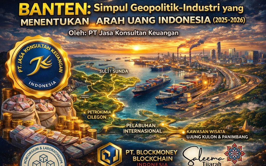 BANTEN: SIMPUL GEOPOLITIK–INDUSTRI YANG MENENTUKAN ARAH UANG INDONESIA (2025–2026) OLEH: PT JASA KONSULTAN KEUANGAN