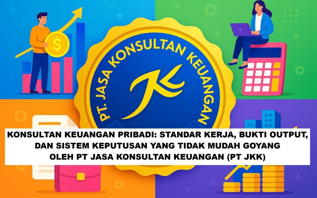 KONSULTAN KEUANGAN PRIBADI: STANDAR KERJA, BUKTI OUTPUT, DAN SISTEM KEPUTUSAN YANG TIDAK MUDAH GOYANG OLEH PT JASA KONSULTAN KEUANGAN (PT JKK)