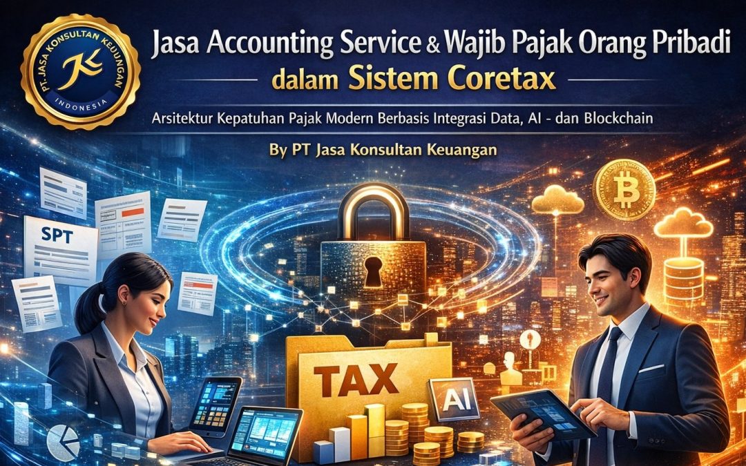 JASA ACCOUNTING SERVICE & WAJIB PAJAK ORANG PRIBADI DALAM SISTEM CORETAX ARSITEKTUR KEPATUHAN PAJAK MODERN BERBASIS INTEGRASI DATA, AI, DAN BLOCKCHAIN BY PT JASA KONSULTAN KEUANGAN