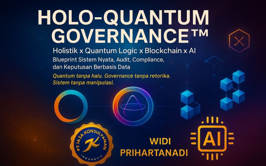 DRAFT KERANGKA BUKU HOLO–QUANTUM GOVERNANCE™ BY WIDI PRIHARTANADI