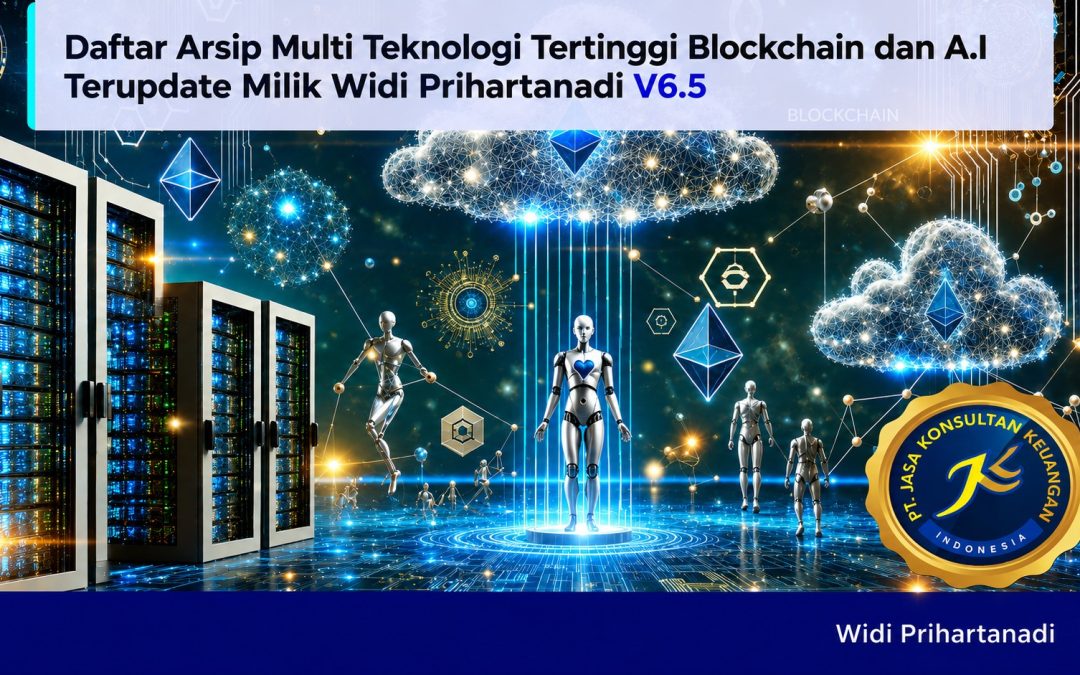 Daftar Arsip Multi Tehnologi Tertinggi Blockchain Dan Ai Terupdate Milik Widi Prihartanadi V6.5 Coretax, Ai, Dan Quantum Ledger: Arsitektur Financial Intelligence Otonom 2026 – Dari Accounting Service Menuju Sistem Keuangan Berdaulat Digital By Pt Jasa Konsultan Keuangan Arsitek Sistem: Widi Prihartanadi