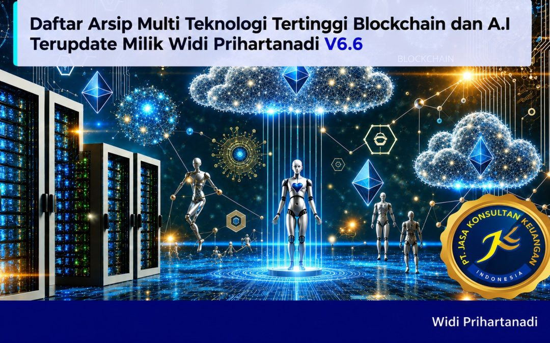 Daftar Arsip Multi Tehnologi Tertinggi Blockchain Dan Ai Terupdate Milik Widi Prihartanadi V6.6 Coretax, Ai, Dan Quantum Ledger: Arsitektur Financial Intelligence Otonom 2026 – Dari Accounting Service Menuju Sistem Keuangan Berdaulat Digital By Pt Jasa Konsultan Keuangan Arsitek Sistem: Widi Prihartanadi