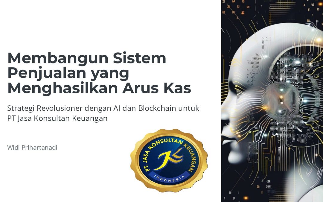 MEMBANGUN SISTEM PENJUALAN YANG MENGHASILKAN ARUS KAS STRATEGI REVOLUSIONER DENGAN AI DAN BLOCKCHAIN UNTUK PT JASA KONSULTAN KEUANGAN