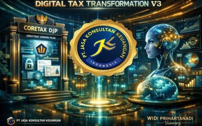 TRANSFORMASI PAJAK DIGITAL V3: SINERGI CORETAX DJP, BLOCKCHAIN, DAN AI UNTUK KEPATUHAN PERUSAHAAN PT JASA KONSULTAN KEUANGAN – MEMPERSEMBAHKAN WAWASAN STRATEGIS UNTUK ERA PAJAK TERINTEGRASI