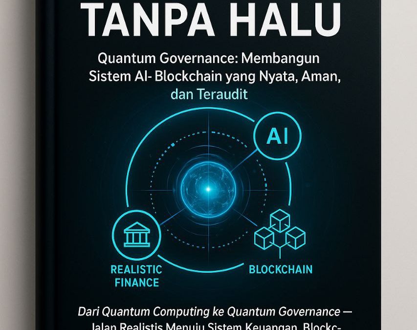QUANTUM TANPA HALU, QUANTUM GOVERNANCE, MEMBANGUN SISTEM AI-BLOCKCHAIN YANG NYATA, AMAN, DAN TERAUDIT BY WIDI PRIHARTANADI