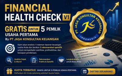 Financial Health Check V1 Gratis untuk 5 Pemilik Usaha Pertama By PT Jasa Konsultan Keuangan