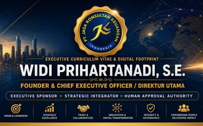 Executive Curriculum Vitae & Digital Footprint  Widi Prihartanadi, S.E.  Founder & Chief Executive Officer / Direktur Utama  By PT Jasa Konsultan Keuangan 