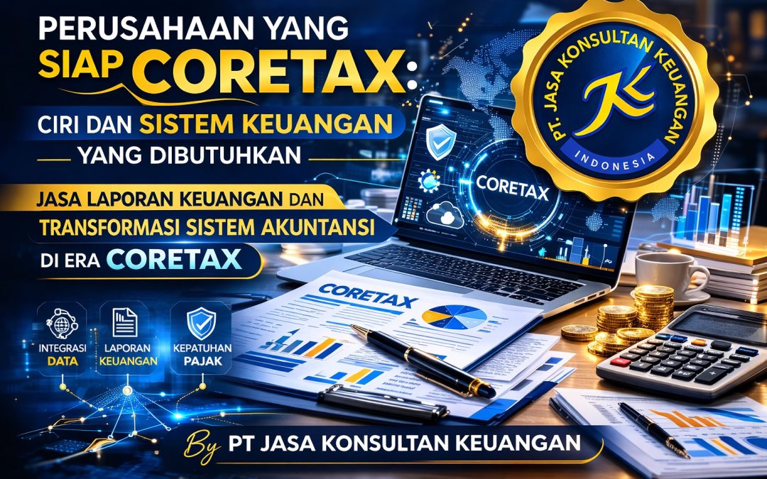 PERUSAHAAN YANG SIAP CORETAX: CIRI DAN SISTEM KEUANGAN YANG DIBUTUHKAN JASA LAPORAN KEUANGAN DAN TRANSFORMASI SISTEM AKUNTANSI DI ERA CORETAX BY PT JASA KONSULTAN KEUANGAN