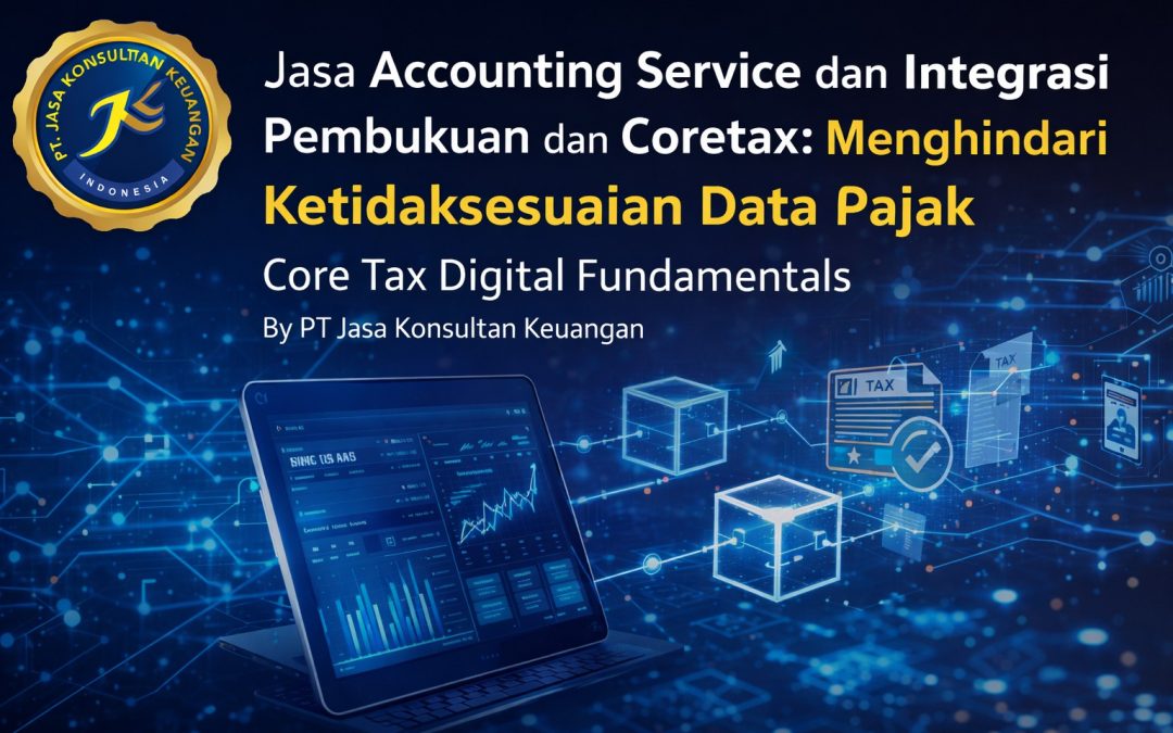 JASA ACCOUNTING SERVICE DAN INTEGRASI PEMBUKUAN DAN CORETAX: MENGHINDARI KETIDAKSESUAIAN DATA PAJAK CORE TAX DIGITAL FUNDAMENTALS BY PT JASA KONSULTAN KEUANGAN