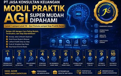 PT JASA KONSULTAN KEUANGAN MODUL PRAKTIK AGI SUPER MUDAH DIPAHAMI V3 Level 1 sampai Level 10 – Dari Pemula sampai Siap Praktik Kerja