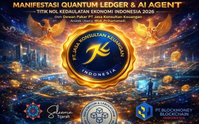 MANIFESTASI QUANTUM LEDGER & AI AGENT – TITIK NOL KEDAULATAN EKONOMI INDONESIA 2026  Oleh: Dewan Pakar PT Jasa Konsultan Keuangan Arsitek Utama: Widi Prihartanadi