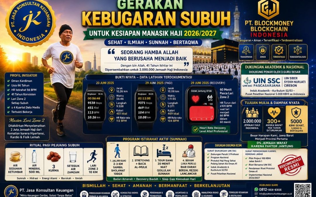 Gerakan Kebugaran Subuh untuk Kesiapan Manasik Haji 2026/2027 V2 By PT Jasa Konsultan Keuangan