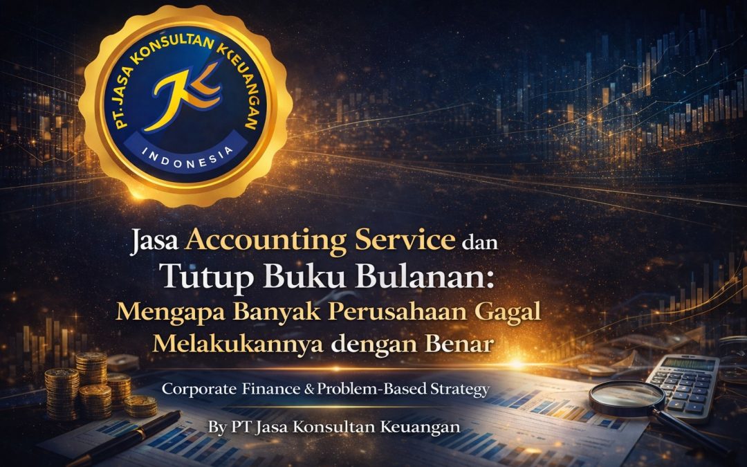 JASA ACCOUNTING SERVICE DAN TUTUP BUKU BULANAN: MENGAPA BANYAK PERUSAHAAN GAGAL MELAKUKANNYA DENGAN BENAR CORPORATE FINANCE & PROBLEM-BASED STRATEGY BY PT JASA KONSULTAN KEUANGAN