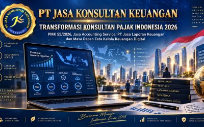 PT JASA KONSULTAN KEUANGAN TRANSFORMASI KONSULTAN PAJAK INDONESIA 2026 PMK 55/2026, Jasa Accounting Service, PT Jasa Laporan Keuangan dan Masa Depan Tata Kelola Keuangan Digital