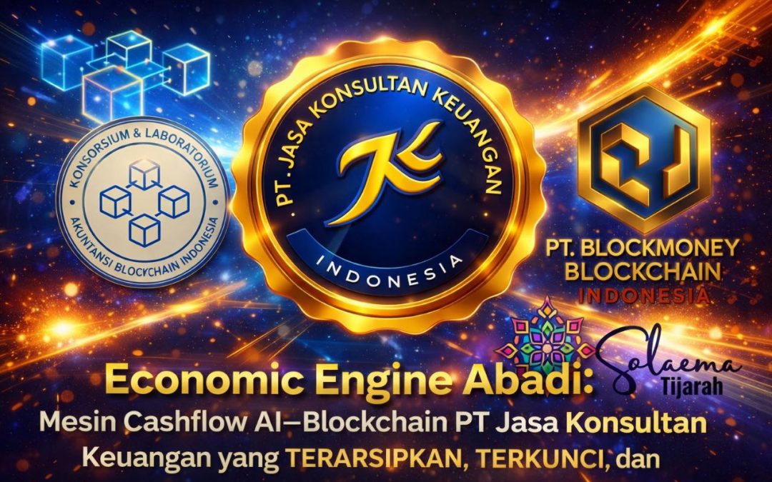 EKONOMI ENGINE ABADI: MESIN CASHFLOW AI-BLOCKCHAIN PT JASA KONSULTAN KEUANGAN YANG TERARSIPKAN, TERKUNCI & TIDAK TERGANGGU BY PT JASA KONSULTAN KEUANGAN