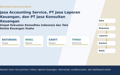 Jasa Accounting Service, PT Jasa Laporan Keuangan, dan PT Jasa Konsultan Keuangan: Empat Kekuatan Komoditas Indonesia dan Tata Kelola Keuangan Usaha
