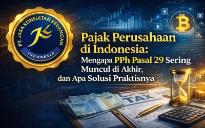 Pajak Perusahaan di Indonesia: Mengapa PPh Pasal 29 Sering Muncul di Akhir, dan Apa Solusi Praktisnya By PT Jasa Konsultan Keuangan