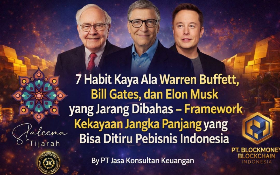 7 Habit Kaya Ala Warren Buffett, Bill Gates, dan Elon Musk yang Jarang Dibahas — Framework Kekayaan Jangka Panjang yang Bisa Ditiru Pebisnis Indonesia By PT Jasa Konsultan Keuangan