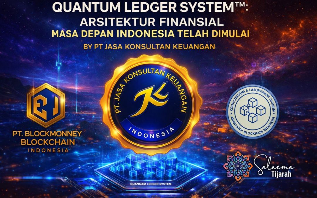 QUANTUM LEDGER SYSTEM™ ARSITEKTUR FINANSIAL MASA DEPAN INDONESIA TELAH DIMULAI BY PT JASA KONSULTAN KEUANGAN