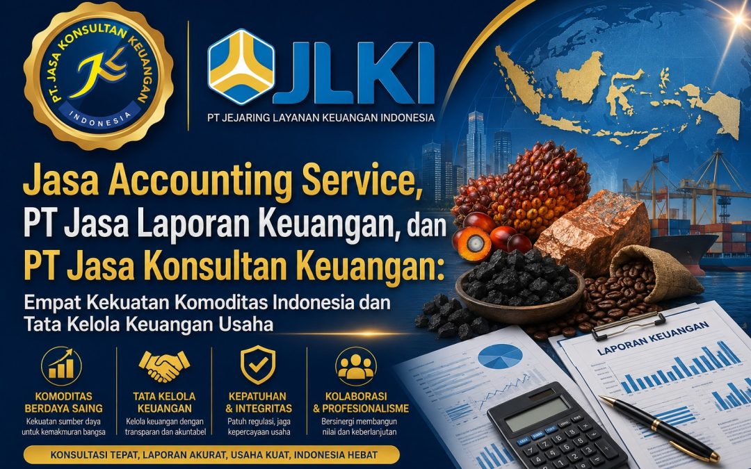 Jasa Accounting Service, PT Jasa Laporan Keuangan, dan PT Jasa Konsultan Keuangan: Empat Kekuatan Komoditas Indonesia dan Tata Kelola Keuangan Usaha