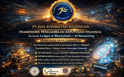 FRAMEWORK PENGAMBILAN KEPUTUSAN FINANSIAL BERBASIS LEDGER DAN BLOCKCHAIN AI REASONING BY PT JASA KONSULTAN KEUANGAN