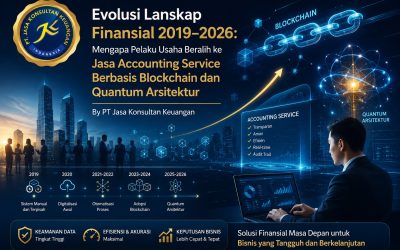 Evolusi Lanskap Finansial 2019–2026: Mengapa Pelaku Usaha Beralih ke Jasa Accounting Service Berbasis Blockchain dan Quantum Arsitektur By PT Jasa Konsultan Keuangan