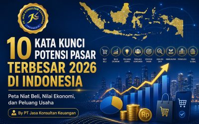 10 Kata Kunci Potensi Pasar Terbesar 2026 di Indonesia: Peta Niat Beli, Nilai Ekonomi, dan Peluang Usaha By PT Jasa Konsultan Keuangan
