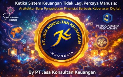 KETIKA SISTEM KEUANGAN TIDAK LAGI PERCAYA MANUSIA ARSITEKTUR BARU PENGELOLAAN FINANSIAL BERBASIS KEBENARAN DIGITAL BY PT JASA KONSULTAN KEUANGAN