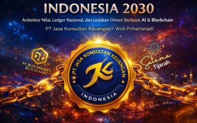INDONESIA 2030: ARSITEKTUR NILAI, LEDGER NASIONAL, DAN LEDAKAN OMSET BERBASIS AI & BLOCKCHAIN BY PT JASA LAPORAN KEUANGAN — WIDI PRIHARTANADI