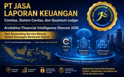 PT JASA LAPORAN KEUANGAN Coretax, Sistem Cerdas, dan Quantum Ledger Arsitektur Financial Intelligence Otonom 2026 Dari Accounting Service Menuju Sistem Keuangan Berdaulat Digital