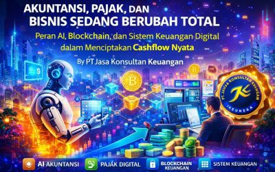 AKUNTANSI, PAJAK, DAN BISNIS SEDANG BERUBAH TOTAL Peran AI, Blockchain, dan Sistem Keuangan Digital dalam Menciptakan Cashflow Nyata By PT Jasa Laporan Keuangan