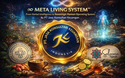 ∞ META LIVING SYSTEM™ From Herbal Intelligence to Sovereign Human Operating System By PT Jasa Konsultan Keuangan