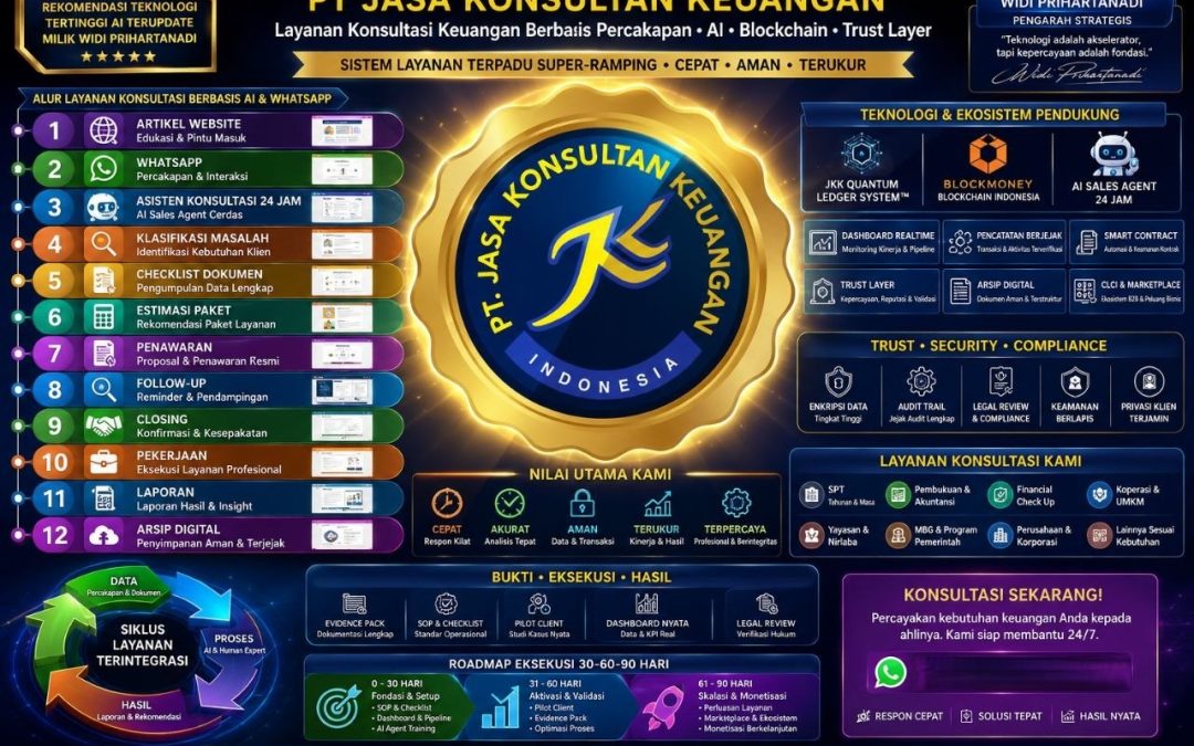 Pergeseran E-Commerce China Menuju Agentic Shopping dan Penerapan ke Mesin Layanan Konsultasi Keuangan Berbasis Percakapan v2 Untuk Widi Prihartanadi / PT Jasa Konsultan Keuangan